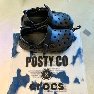 Post Malone X Crocs Duet Max —Womens 8/Mens 6—